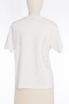 Louis Vuitton Flower embroidered T-shirt in white