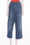 Brunello Cucinelli Boyfriend-fit drawstring jeans with monili stripes
