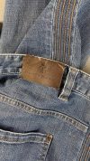 Brunello Cucinelli Boyfriend-fit drawstring jeans with monili stripes