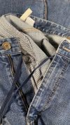 Brunello Cucinelli Boyfriend-fit drawstring jeans with monili stripes