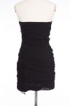 Alessandra Rich Strapless ruffled silk-georgette mini dress