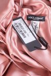 Dolce Gabbana Long silk dress in blush