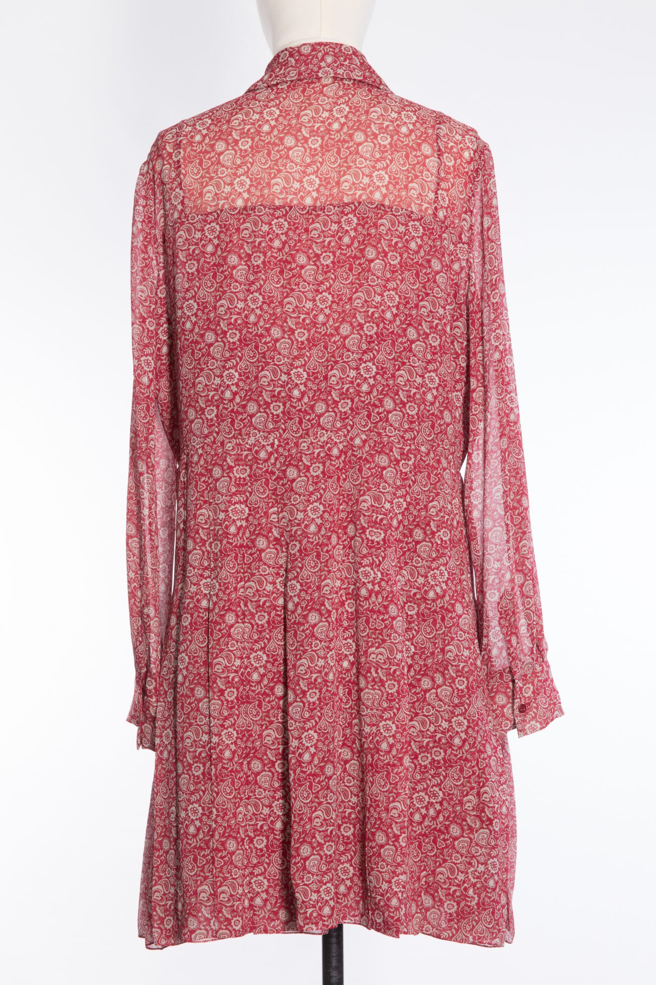 Christian Dior Floral print silk dress 