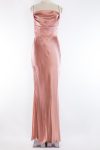 Dolce Gabbana Long silk dress in blush