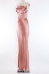 Dolce Gabbana Long silk dress in blush