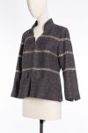 Chanel Vintage jacket with lace metal inserts