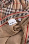 Burberry Pleated check skirt