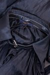 Louis Vuitton Black silk pleated full sleeve blouse