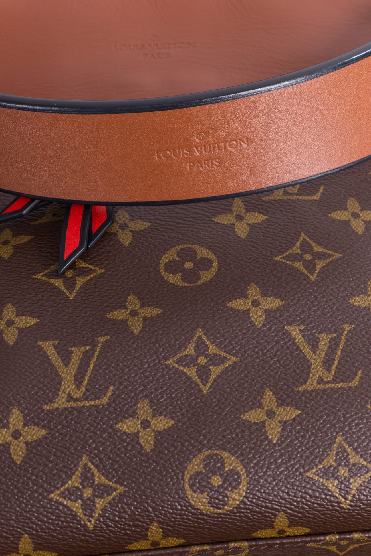 Louis Vuitton Caramel monogram canvas Tuileries besace bag
