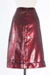 Marc Jacobs Sequin-embellished silk midi skirt