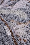 Brunello Cucinelli Feather and sequin-embellished metallic cotton-blend sweater