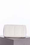Ralph Lauren White leather Ricky 27 top handle bag