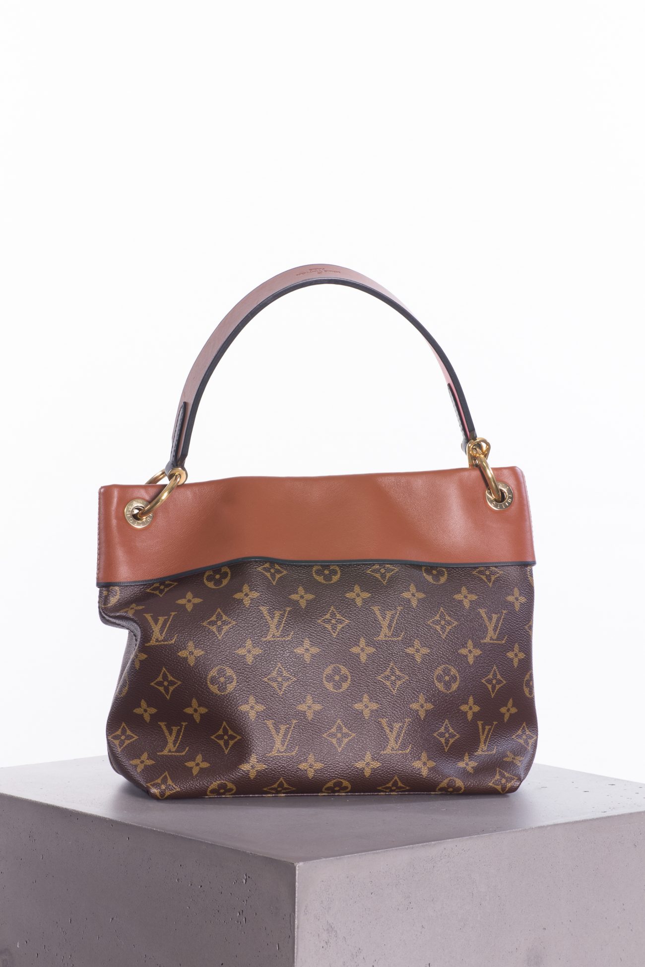 Louis Vuitton Caramel monogram canvas Tuileries besace bag