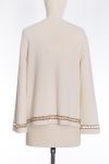 Chanel Cashmere cardigan with decorative chain