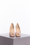 Christian Louboutin Very Privé 120 mm platform pumps in nude