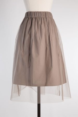 Brunello Cucinelli Knee-length tulle skirt 