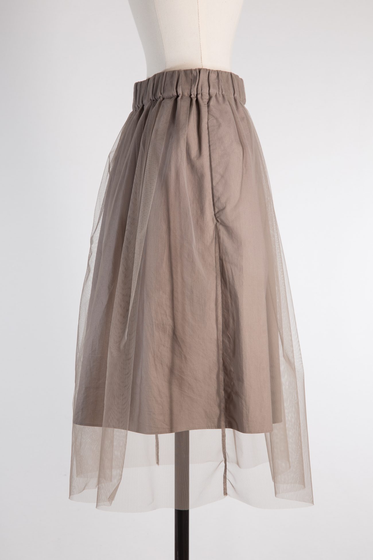 Brunello Cucinelli Knee-length tulle skirt 