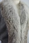 Ermanno Scervino Fur-Trimmed Cropped Cardigan
