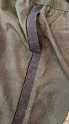 Brunello Cucinelli Virgin wool pants with elastic waist band