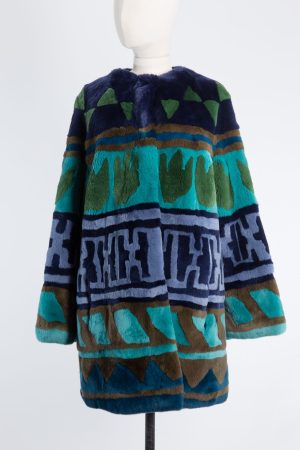 Parosh Rabbit fur coat