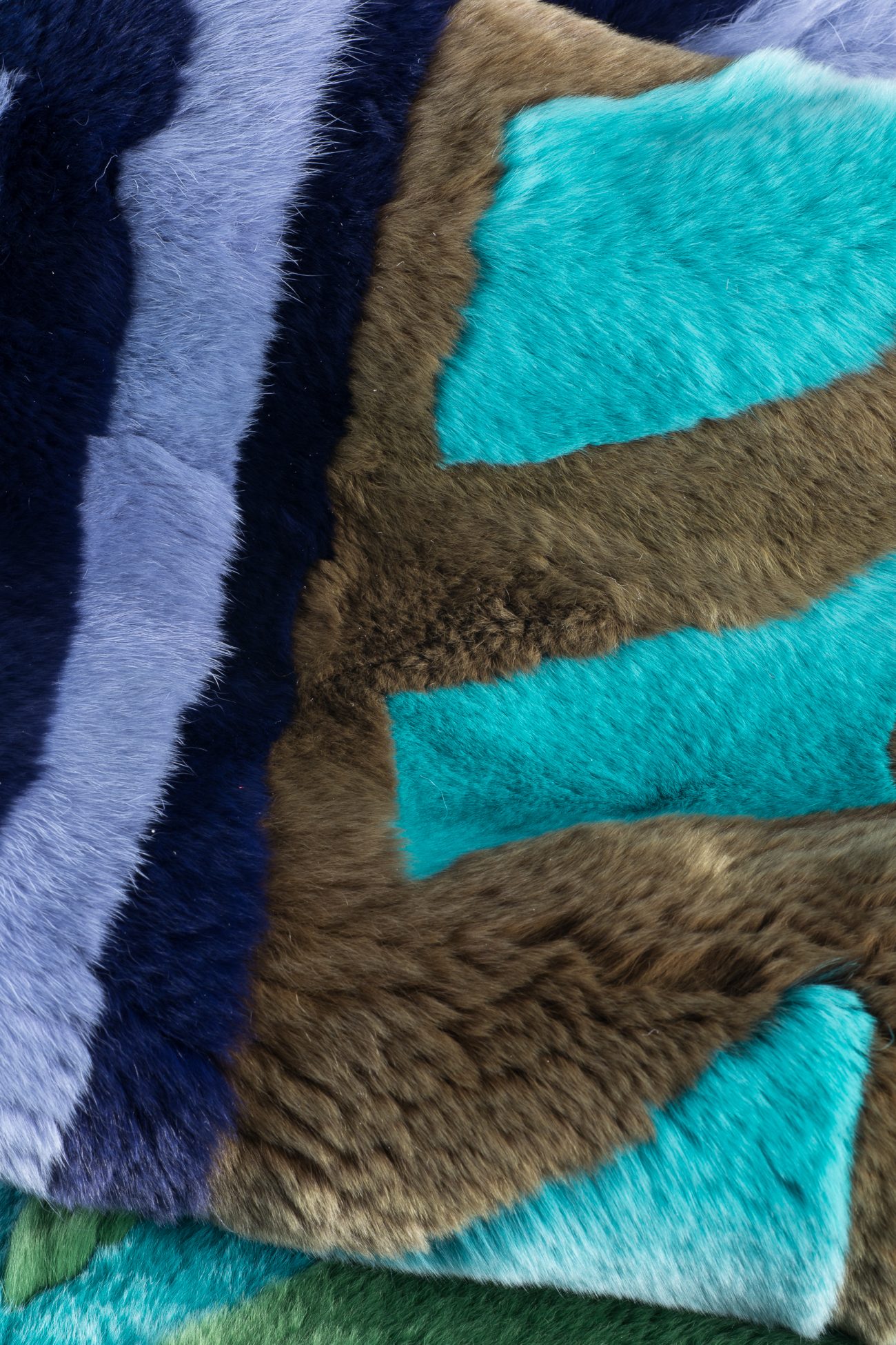 Parosh Rabbit fur coat
