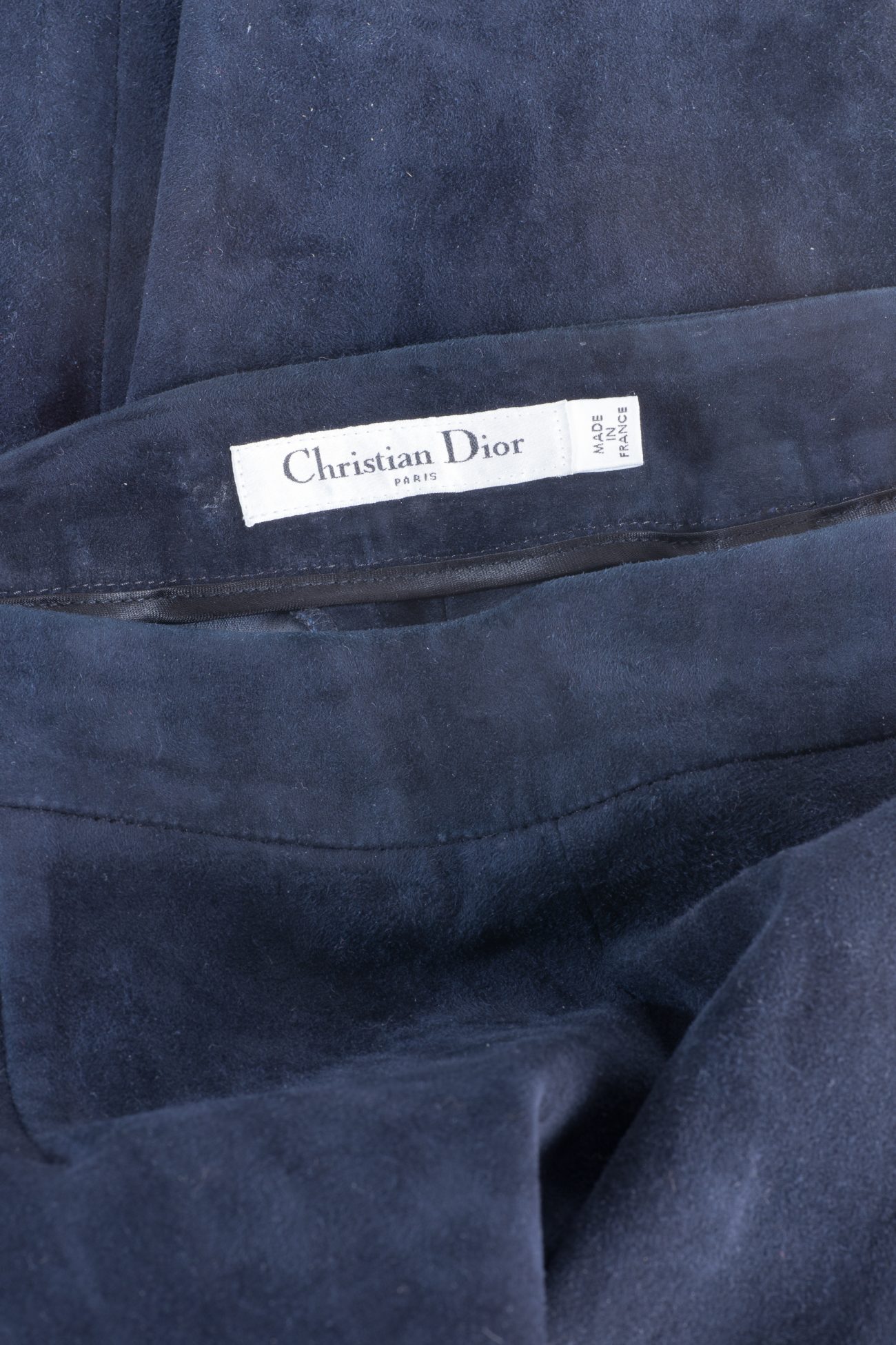 Christian Dior Suede skinny pants