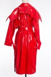 Masterpeace Artificial leather trench coat