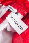 Masterpeace Artificial leather trench coat