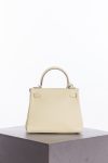Hermes Kelly II retourne 25 veau swift jaune milton