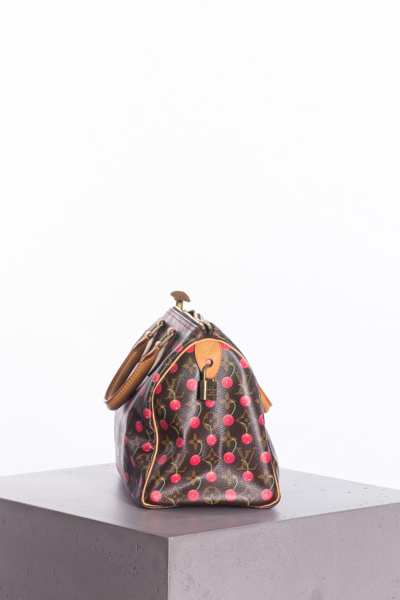 Louis Vuitton Limited edition Takashi Murakami cherry monogram Speedy 25 Bag