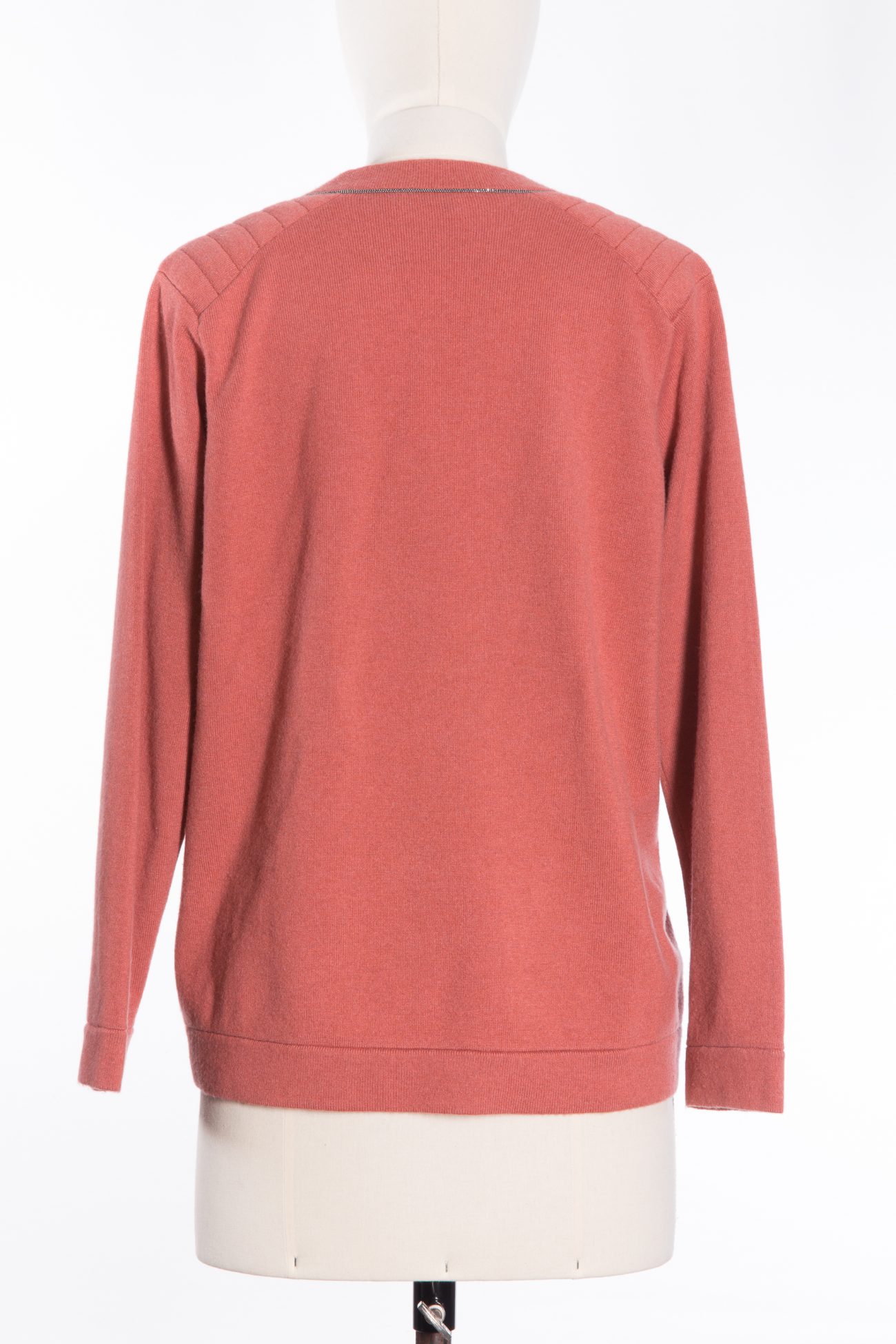 Brunello Cucinelli Cashmere sweater with Monili beads
