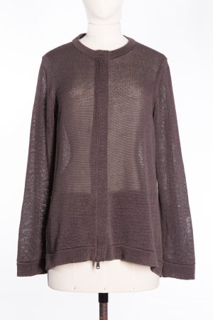 Brunello Cucinelli Cotton cardigan with Monili