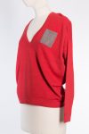 Brunello Cucinelli Monili embellished wool and cashmere blend sweater