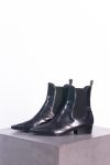 Louis Vuitton Midnight blue leather ankle boots