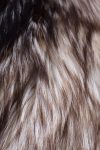 Alberta Ferretti Fox fur leather trimmed sleeveless vest