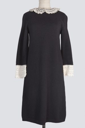 Dolce Gabbana Cashmere crochet dress