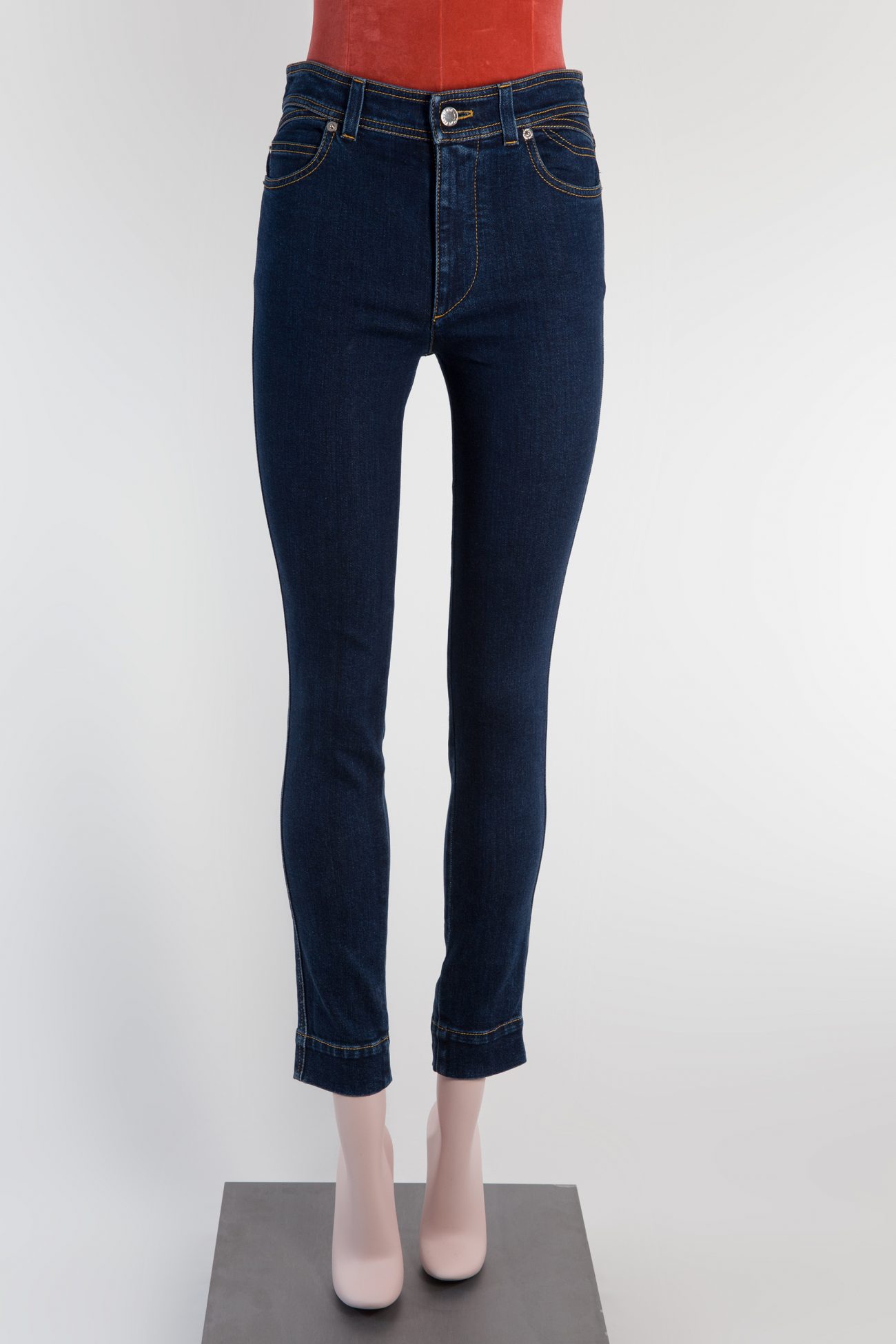 Louis Vuitton Mid-rise slim-leg jeans