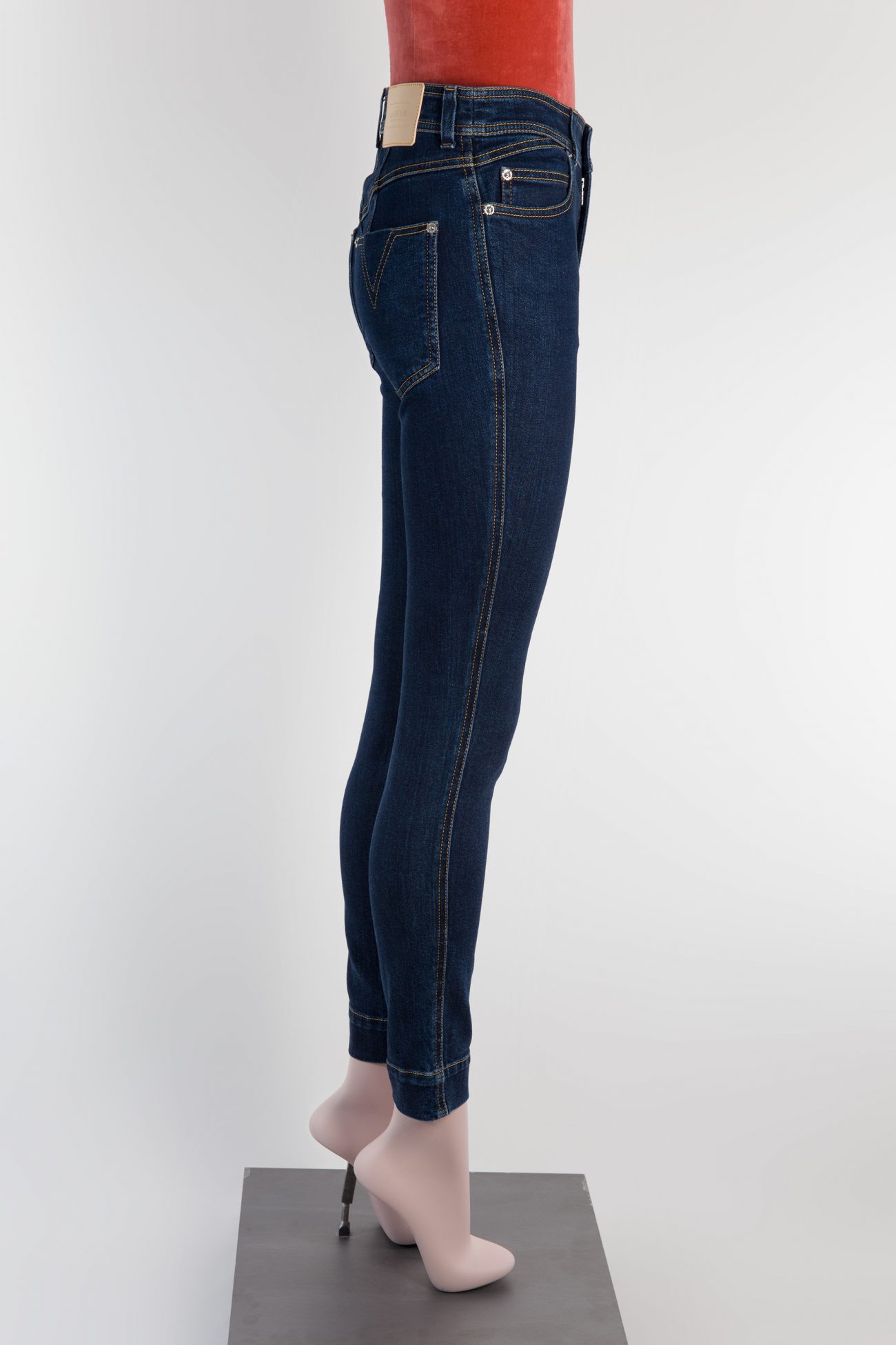 Louis Vuitton Mid-rise slim-leg jeans