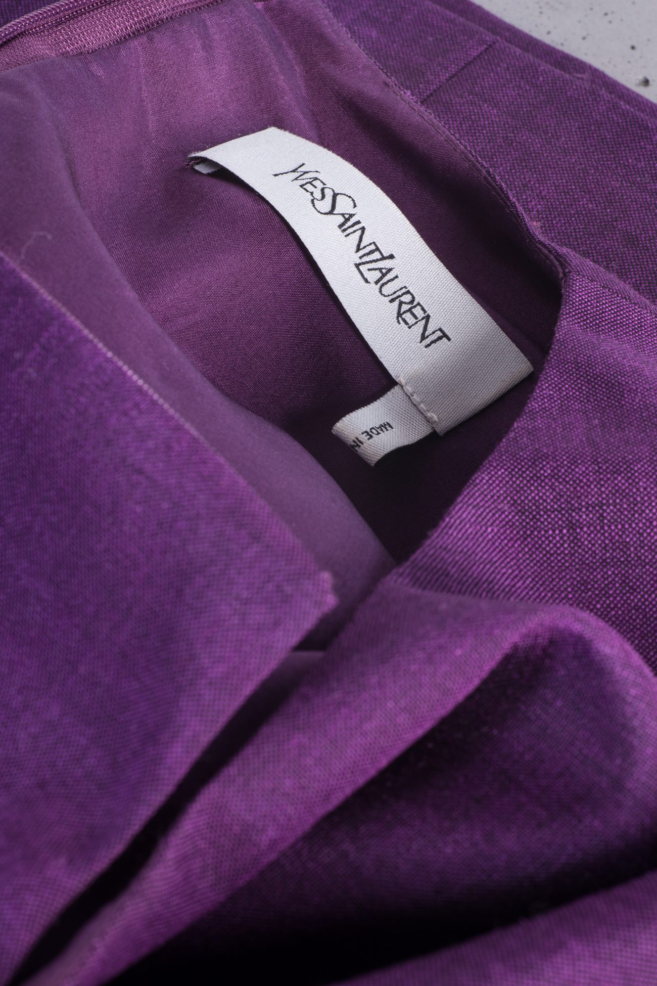 Yves saint laurent Wool midi dress