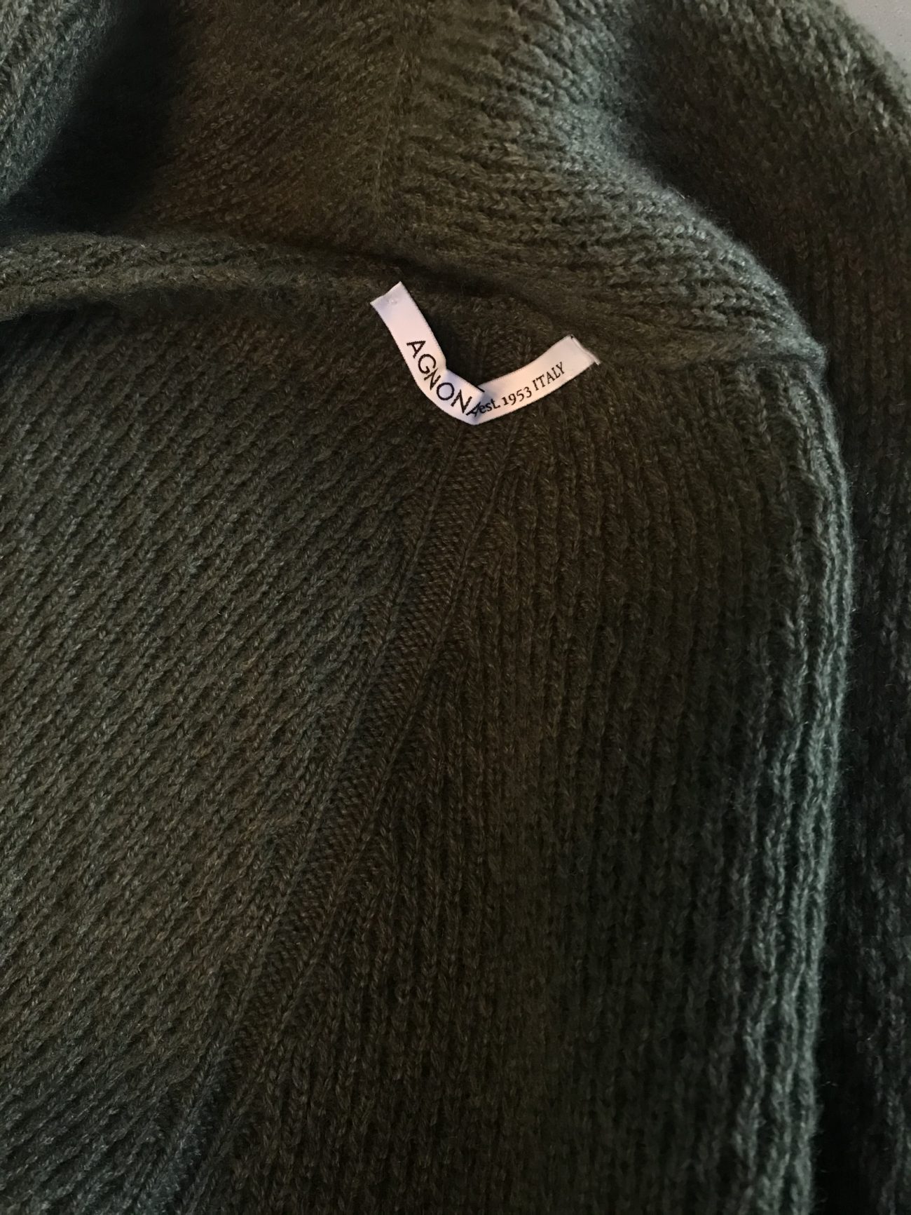 Agnona Cashmere cardigan with dropped shoulders