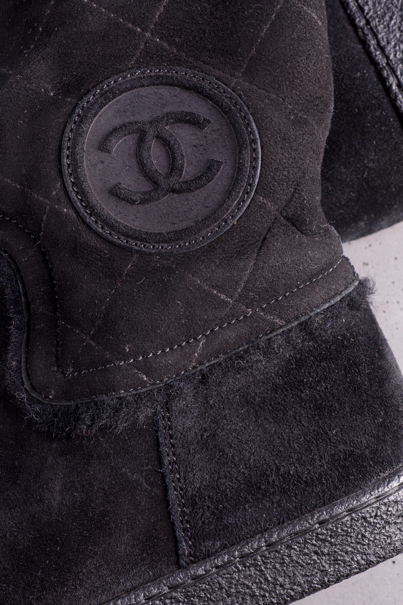 Chanel Shearling winter boots