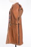 Louis Vuitton Shearling leather gilet with detachable bottom