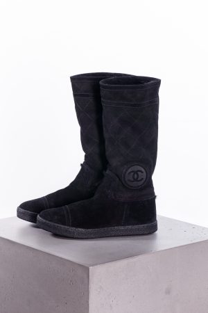 Chanel Shearling winter boots