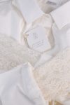 Brunello Cucinelli Stretch cotton-blend shirt with lace