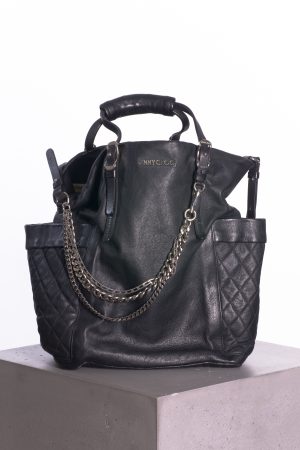 Jimmy Choo Blare tote in black
