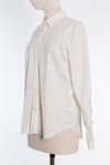 Brunello Cucinelli Stretch cotton-blend shirt with lace