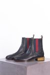 Gucci Ankle boots with gold heel