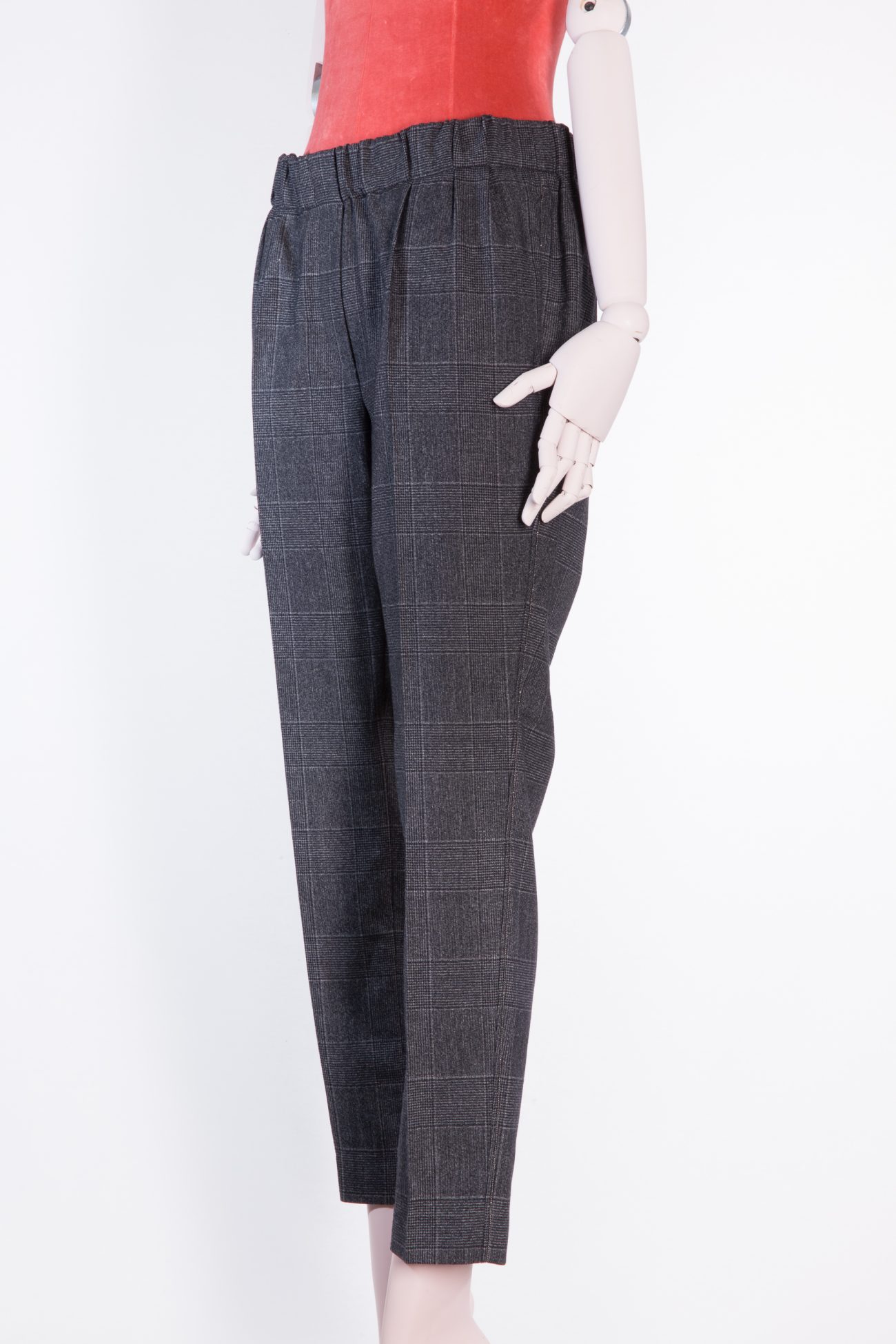 Brunello Cucinelli Wool trousers with Monili beads