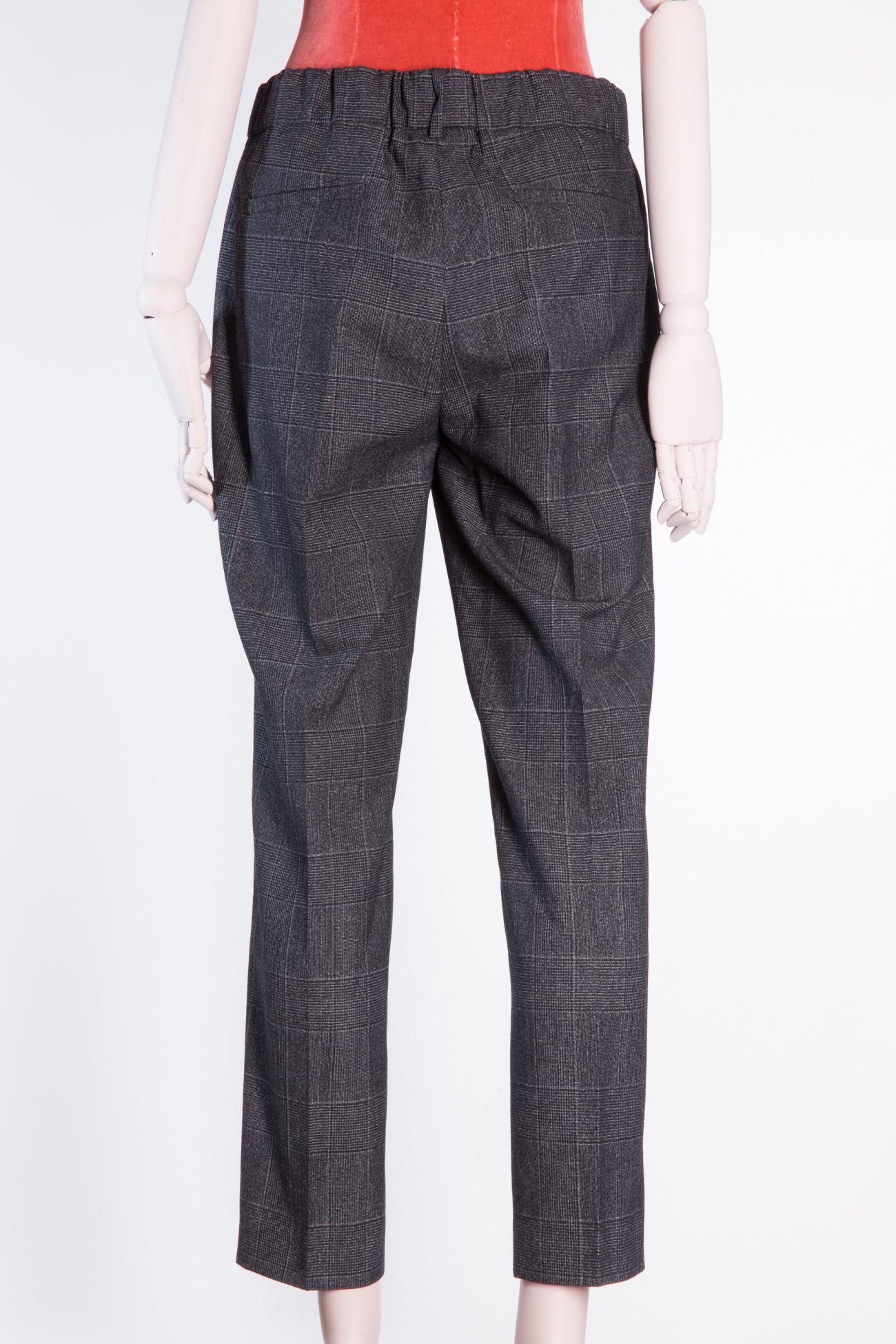 Brunello Cucinelli Wool trousers with Monili beads
