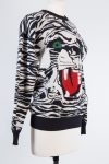 Gucci Embroidered intarsia wool sweater